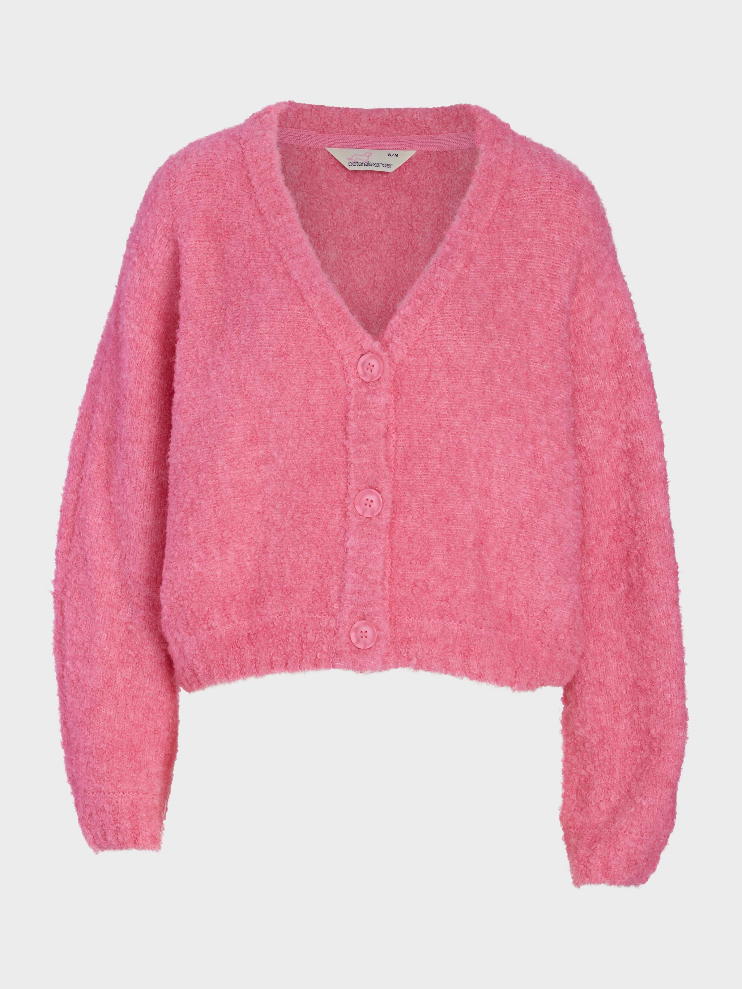 Pink Knit Cardi