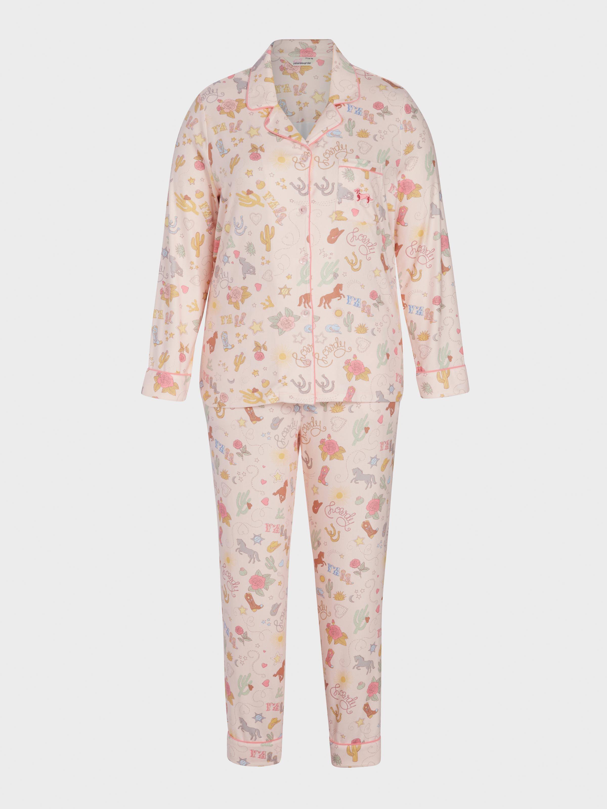 P.A. Plus Howdy Plush Classic Pj Set