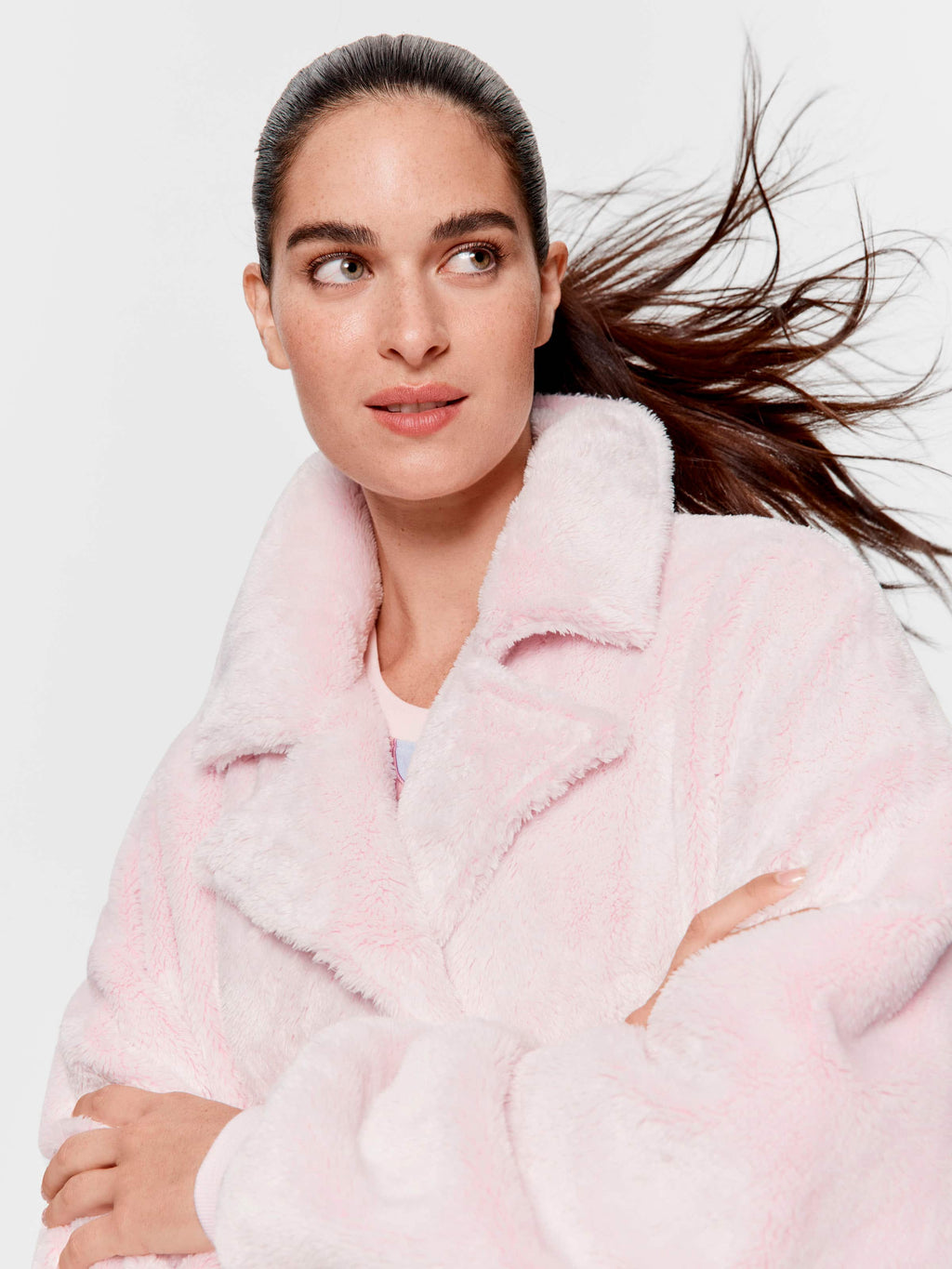 Oversized Fluffy Pink Gown