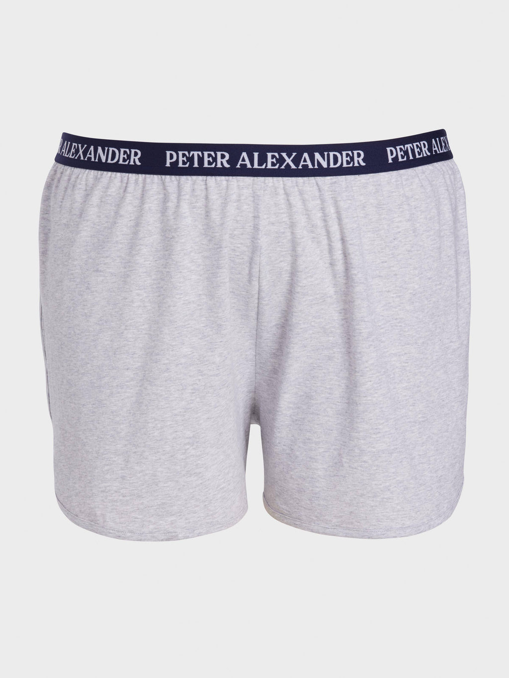 P.A. Plus Grey Marle Branded Mid Sporty Short