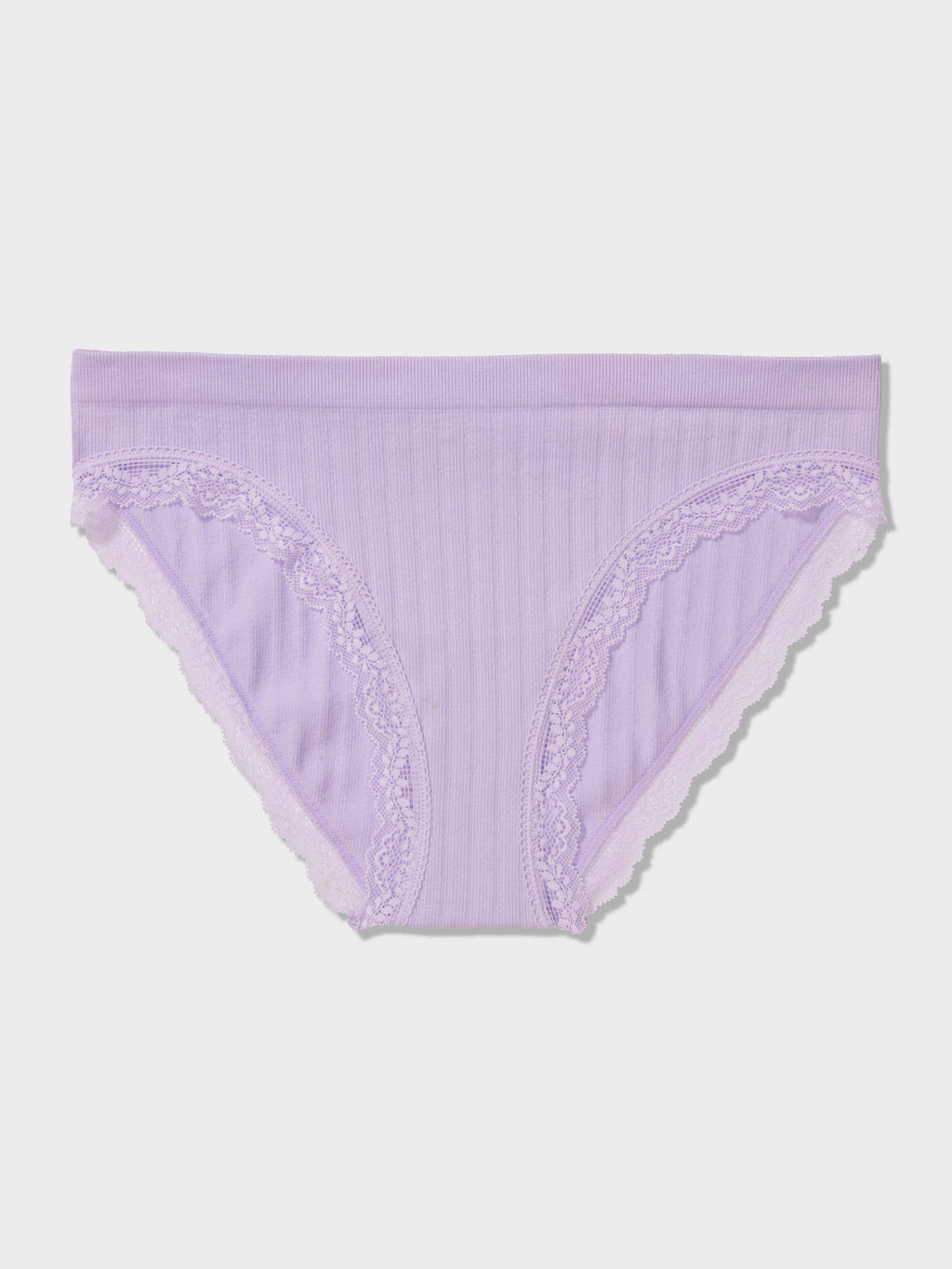Lilac Lace Trim Brief