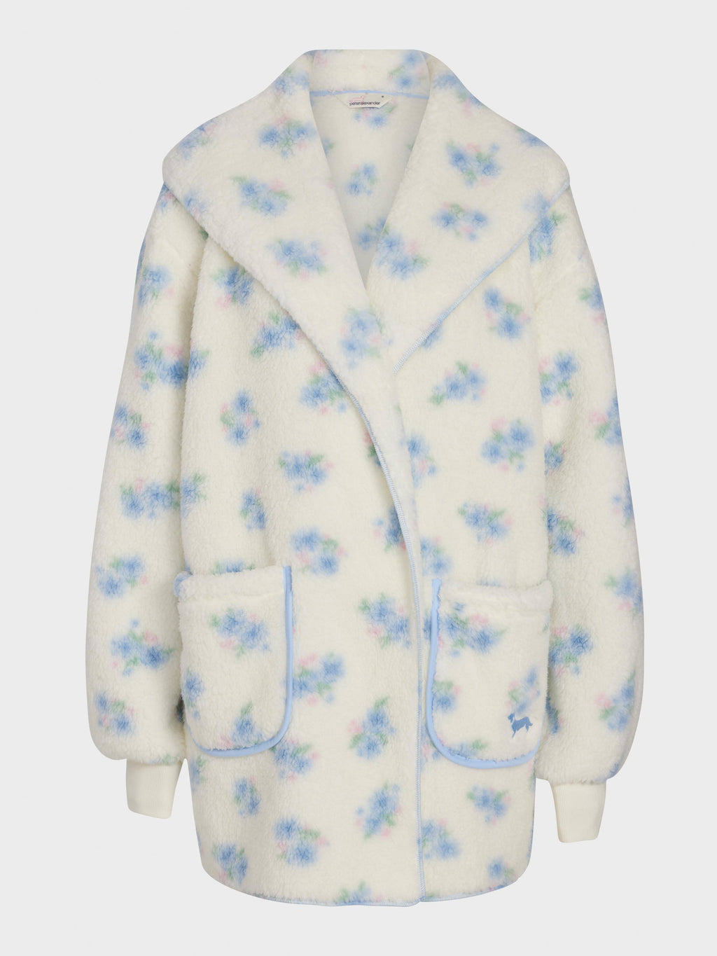 Ditsy Floral Fleece Shrug Gown