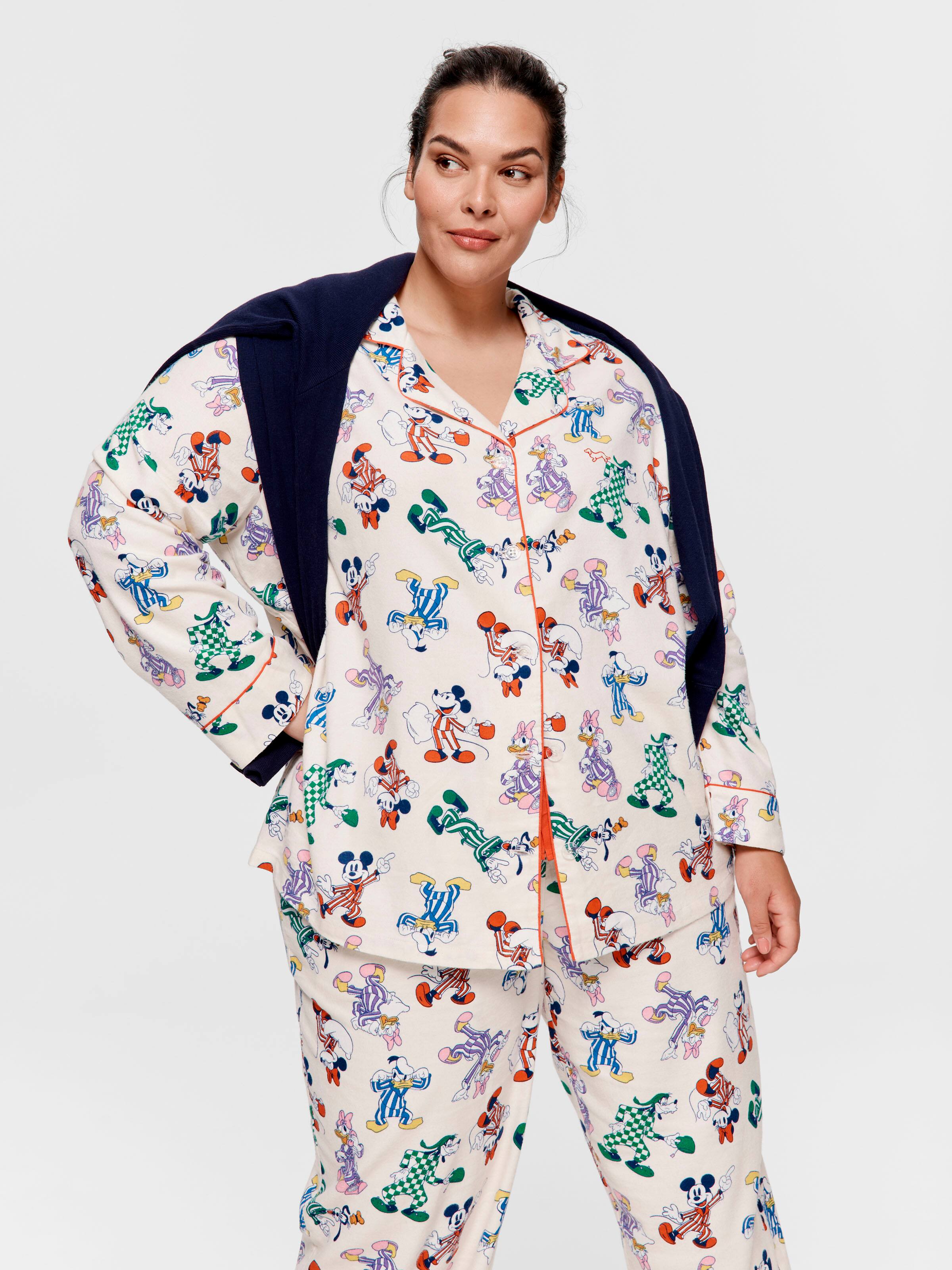 P.A. Plus  & Friends Bamboo Flannelette Classic Pj Set
