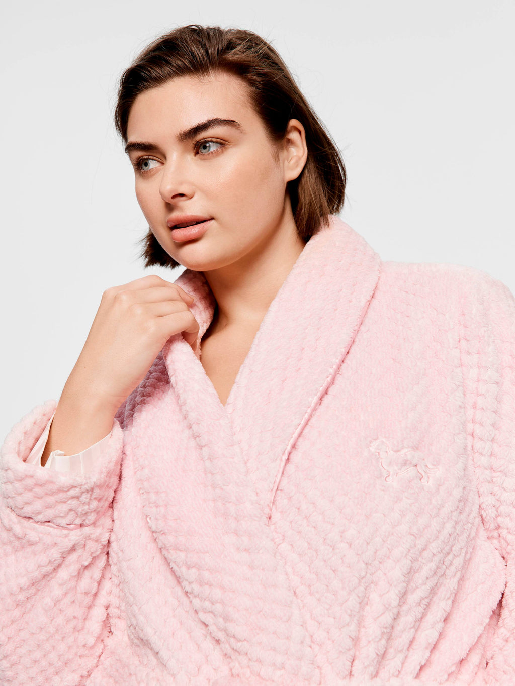 P.A. Plus Peter's Pink Jacquard Gown