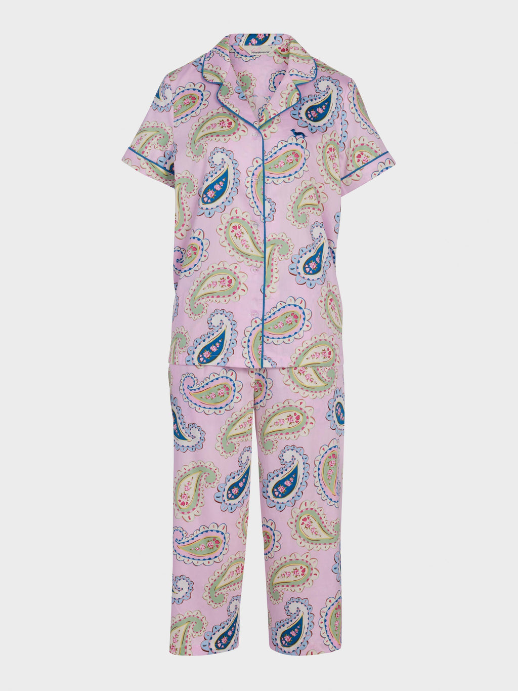 Cowgirl Paisley 100% Cotton 3/4 Pj Set