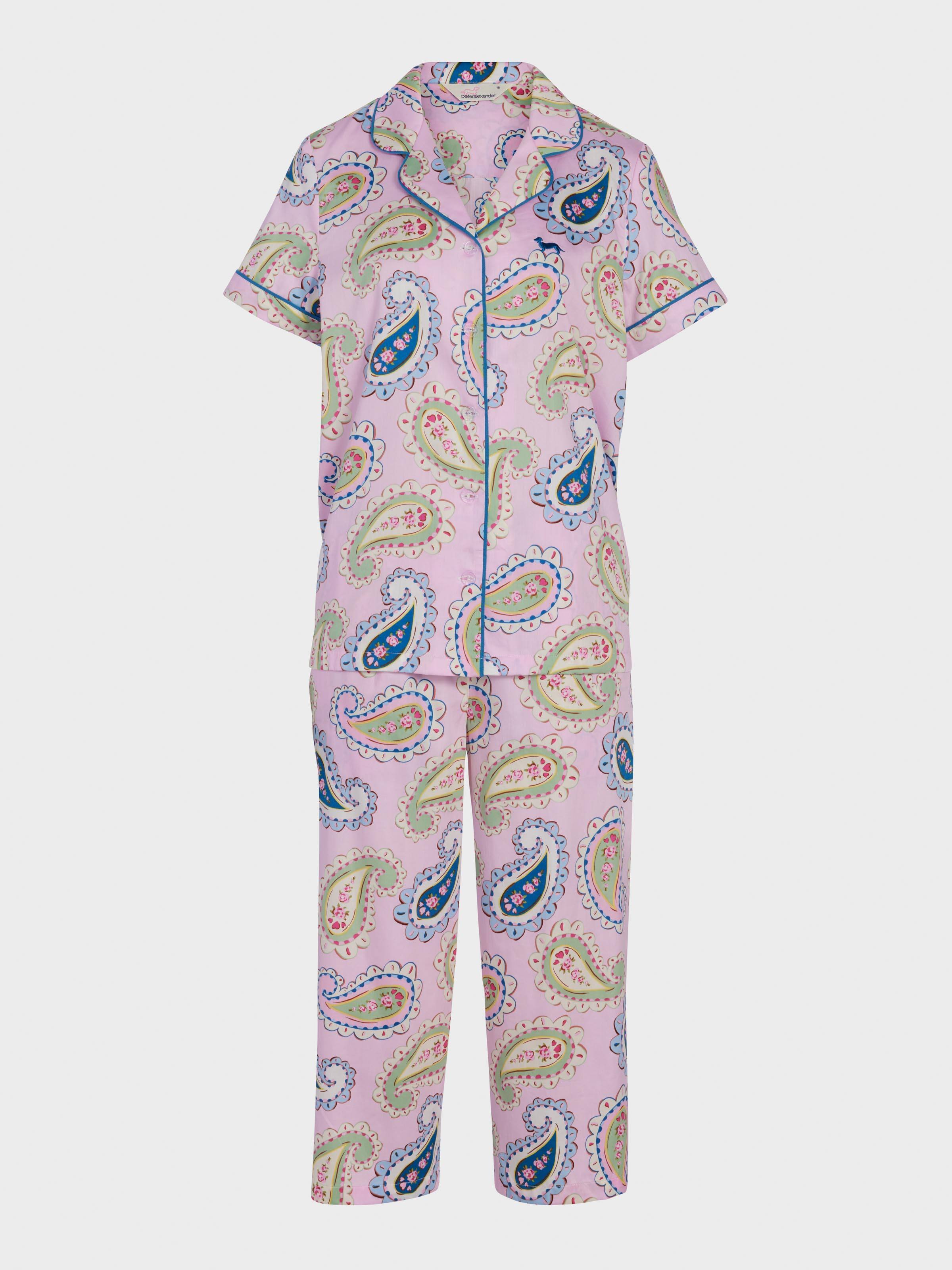 Cowgirl Paisley 100% Cotton 3/4 Pj Set