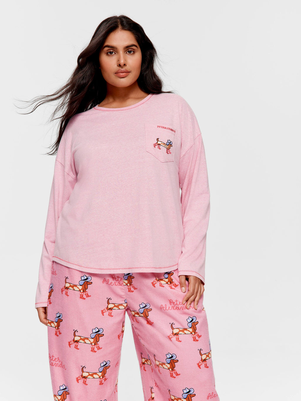 P.A. Plus Cowdog Long Sleeve Top