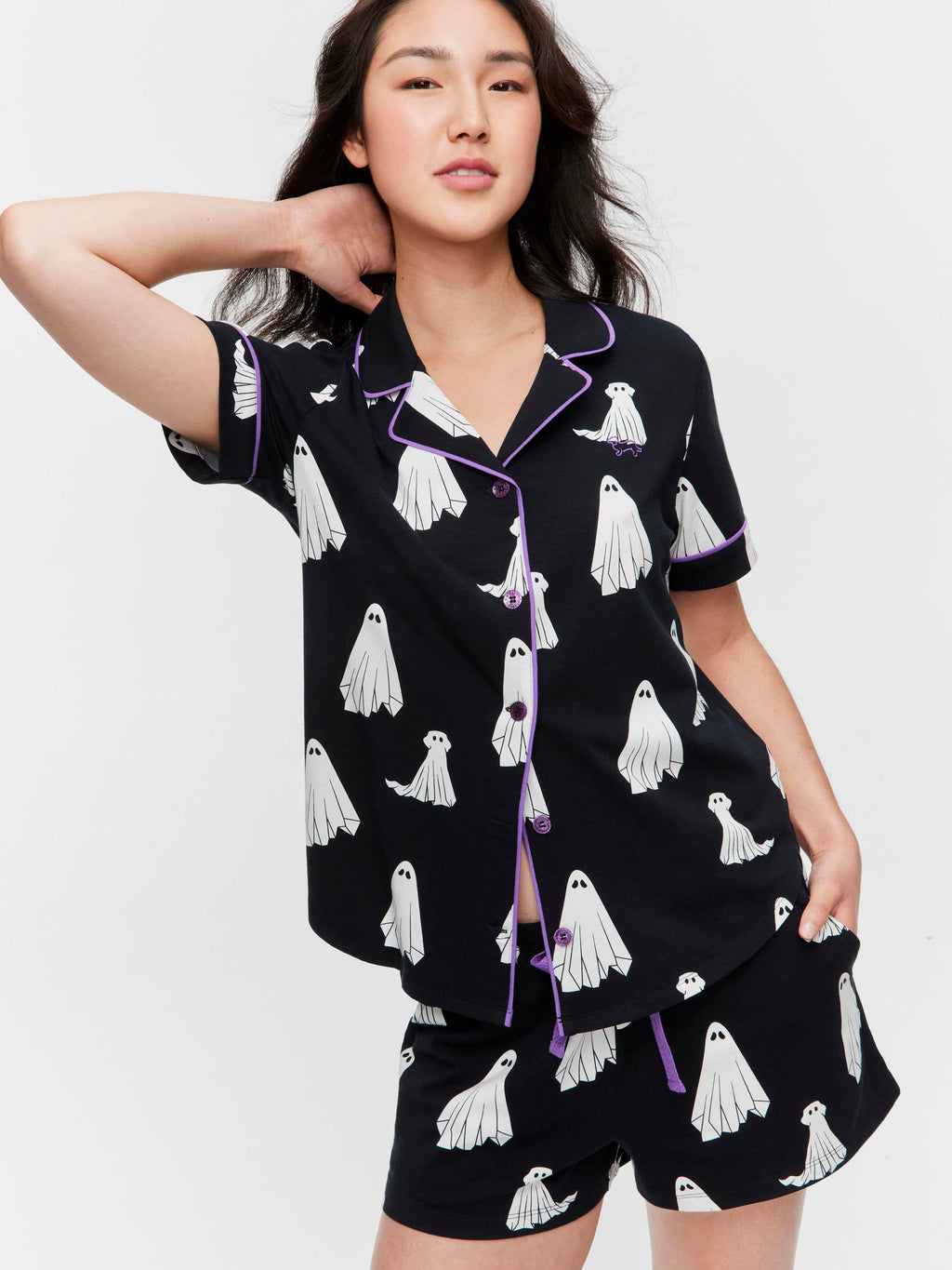Ghost Shortie Pj Set