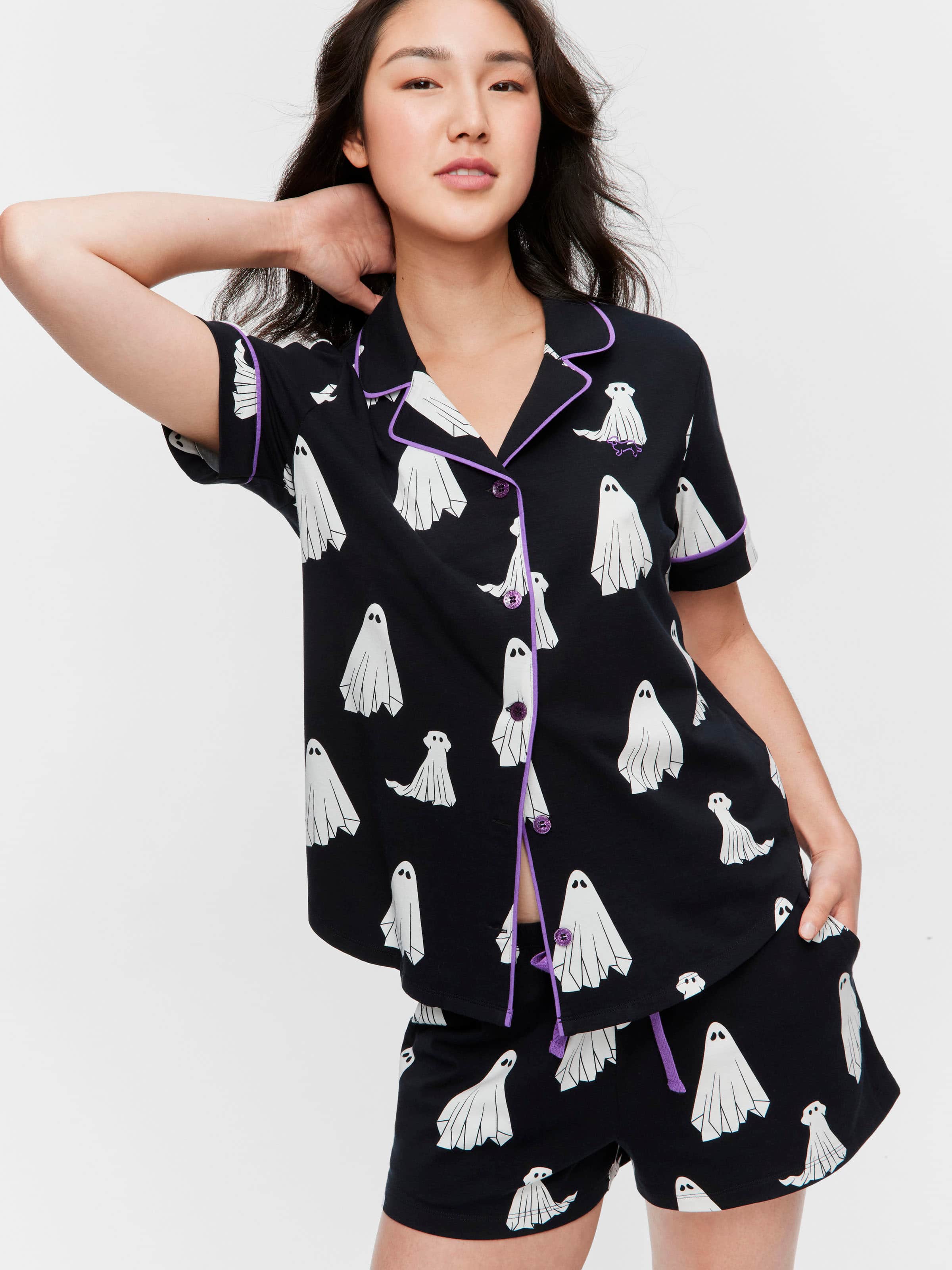 Ghost Shortie Pj Set