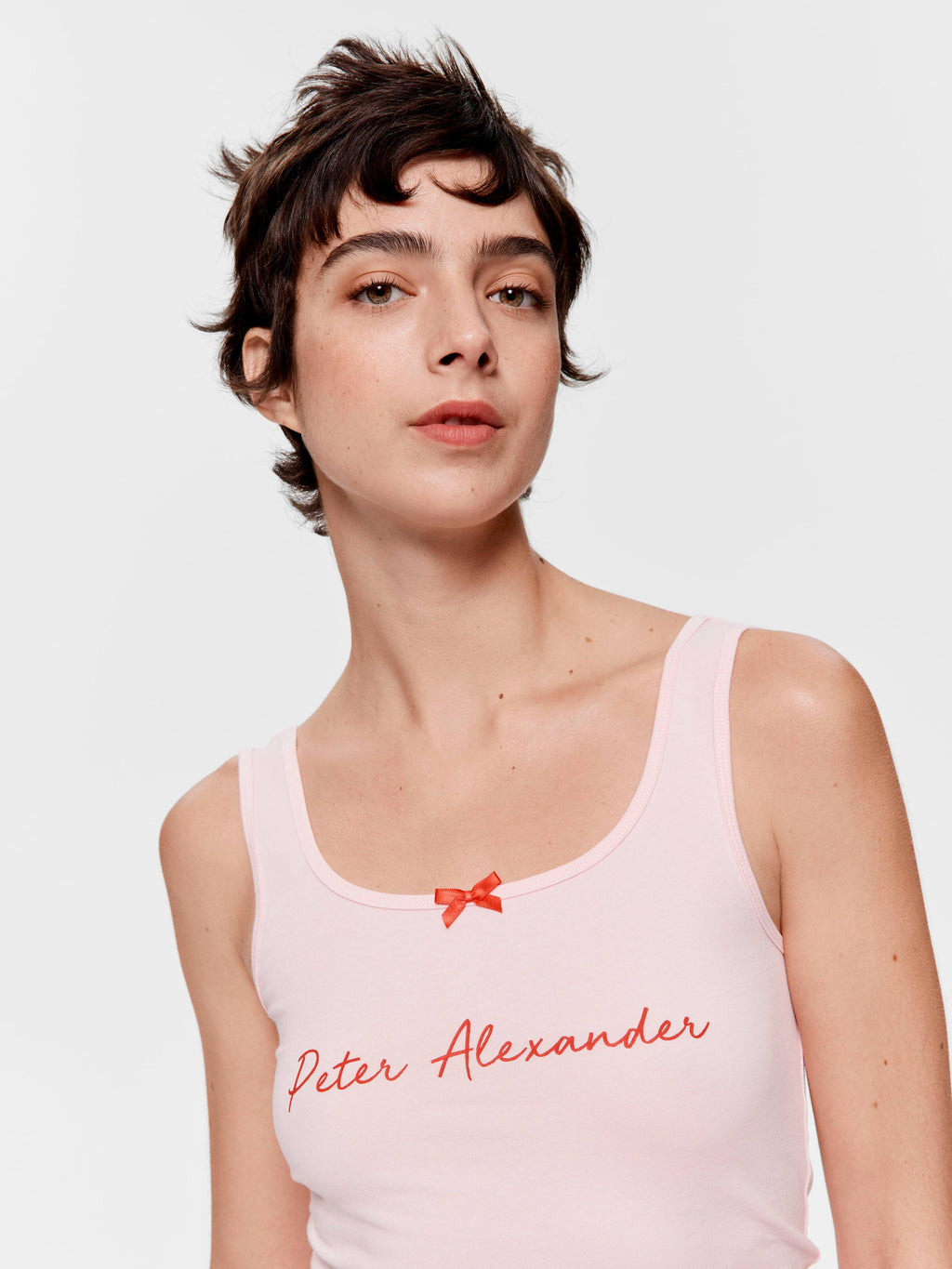 Pink Branded Tank