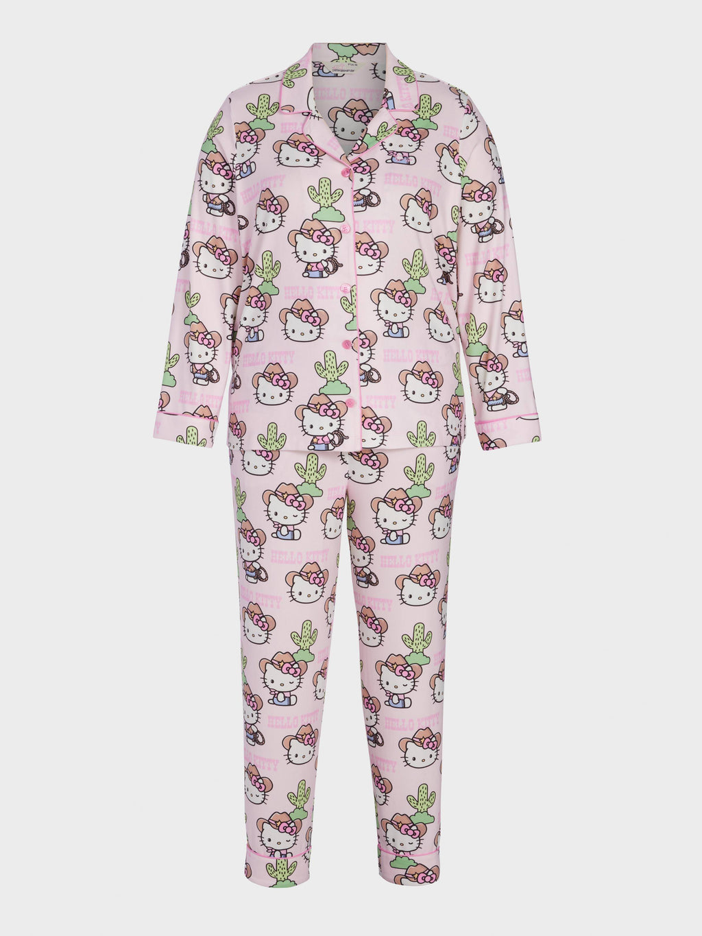 P.A. Plus Howdy  Plush Classic Pj Set