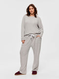 P.A. Plus Brushed Rib Straight Leg Pj Pant